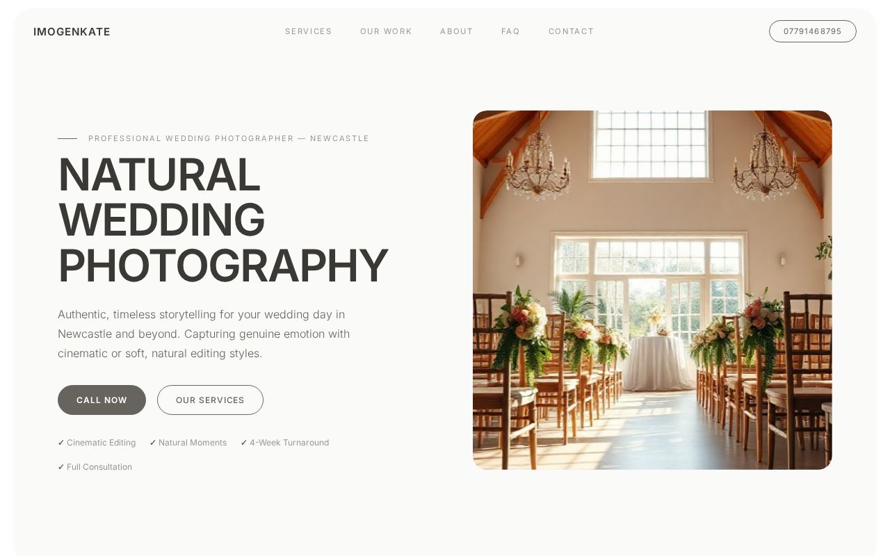 Your new website