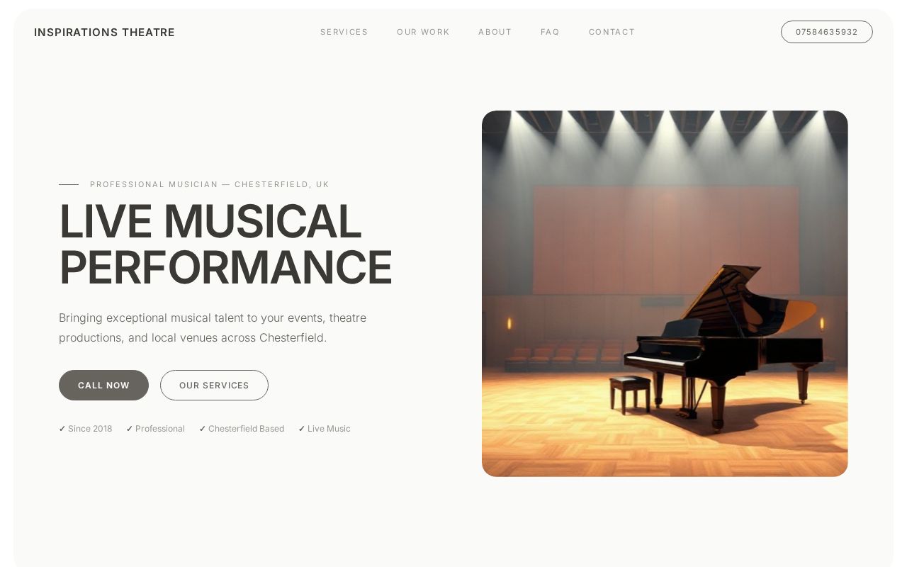 Your new website