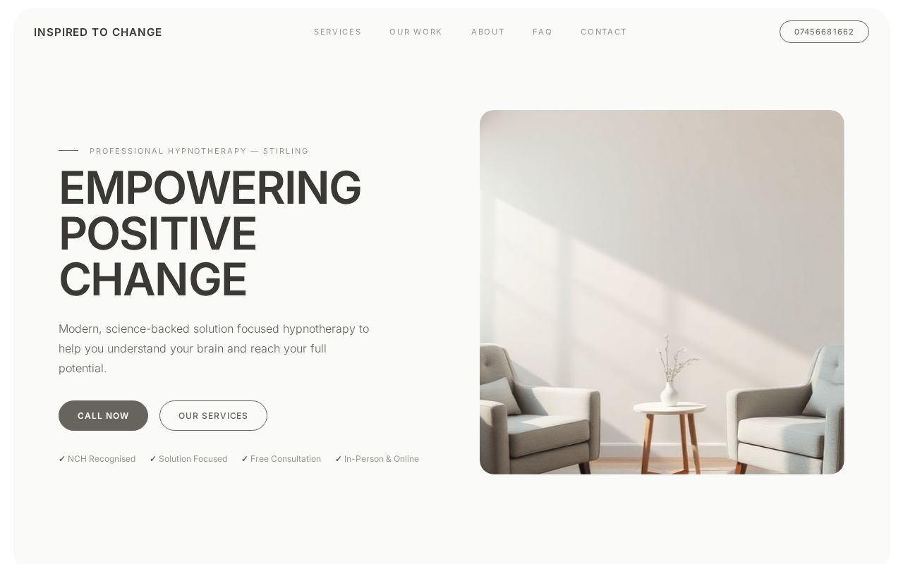 Your new website