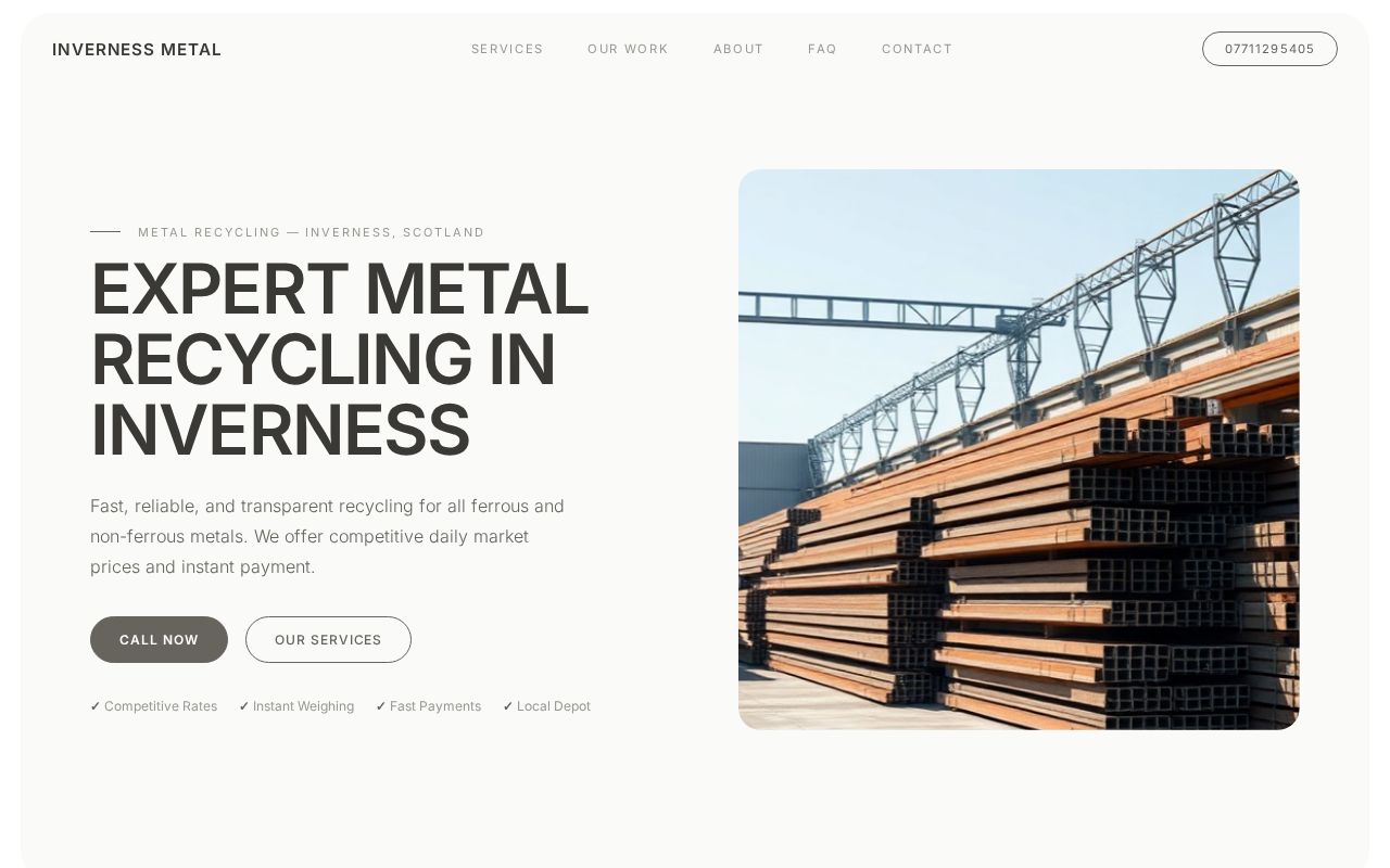 Your new website