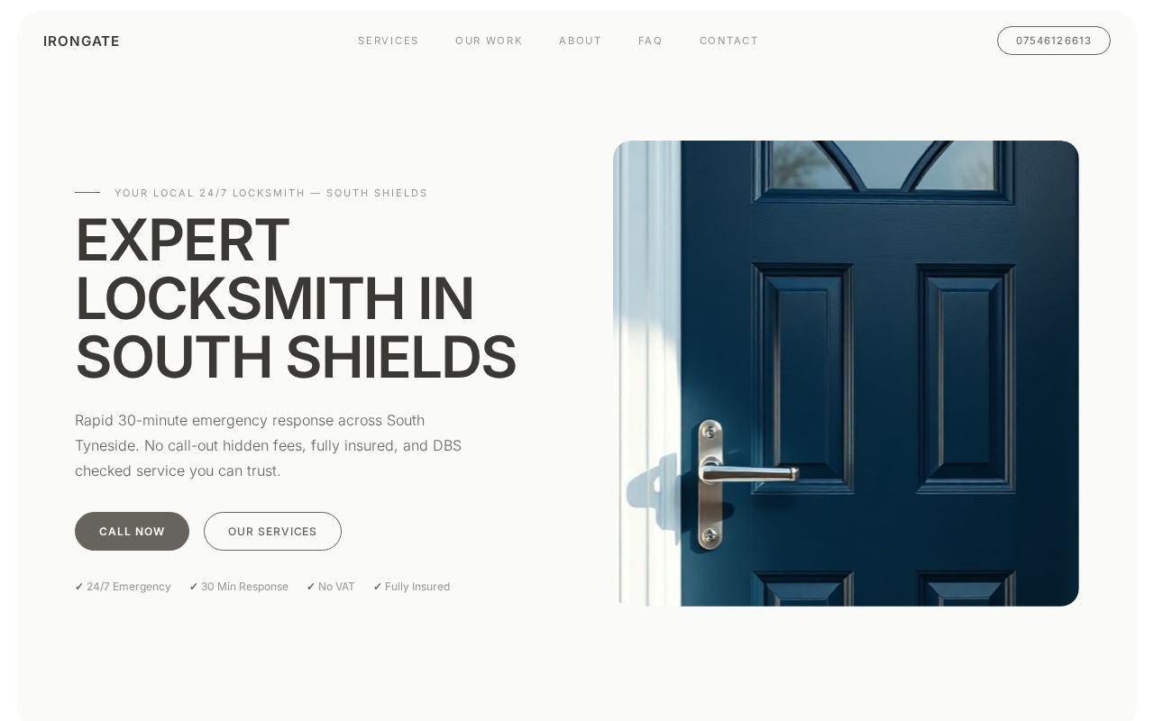 Your new website
