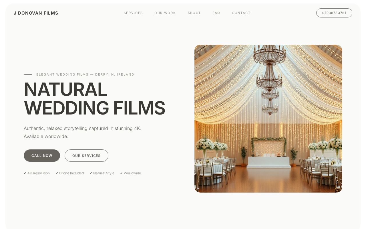 Your new website