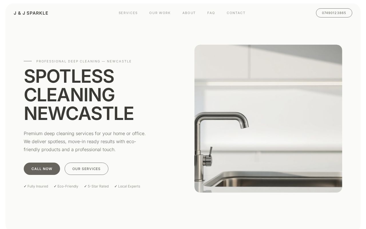 Your new website
