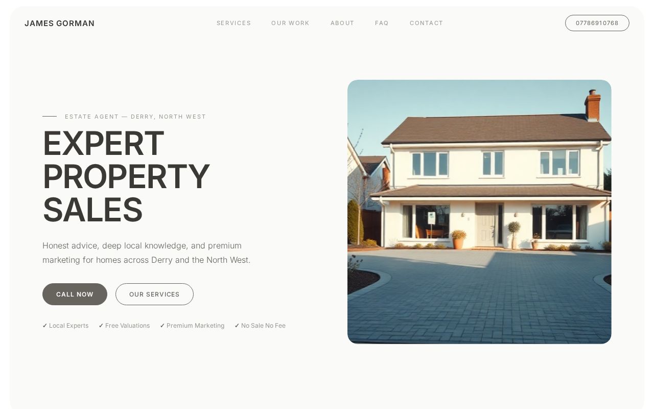 Your new website