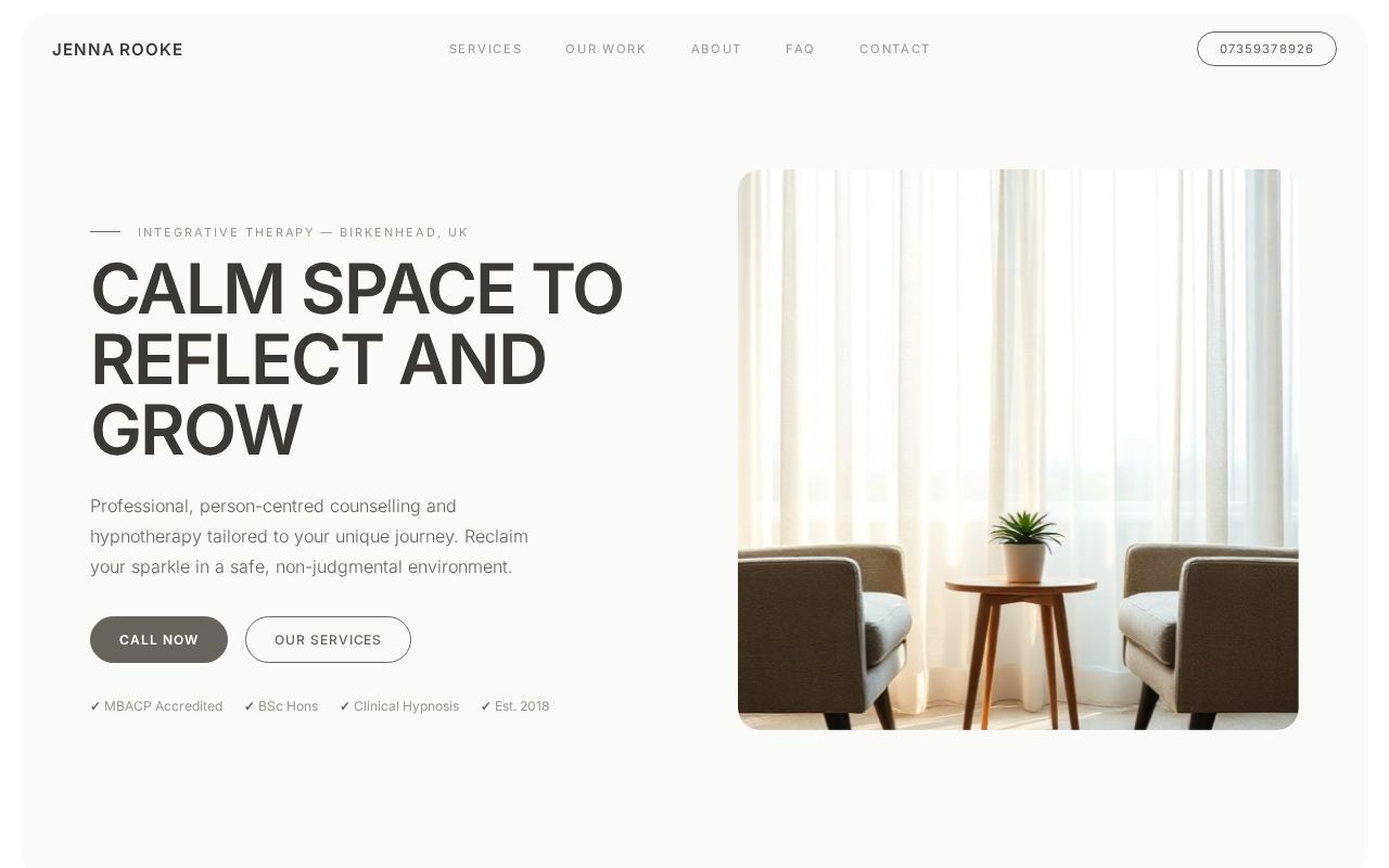 Your new website