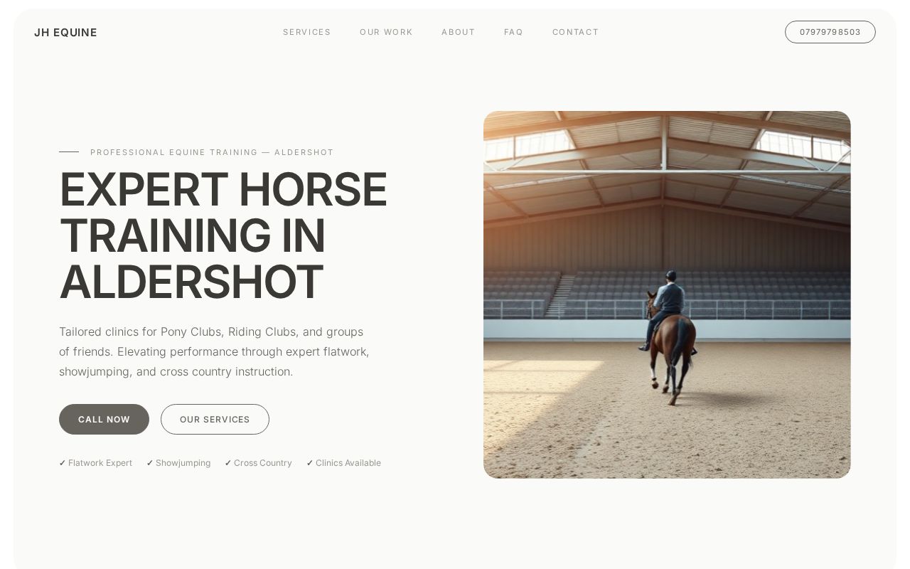 Your new website