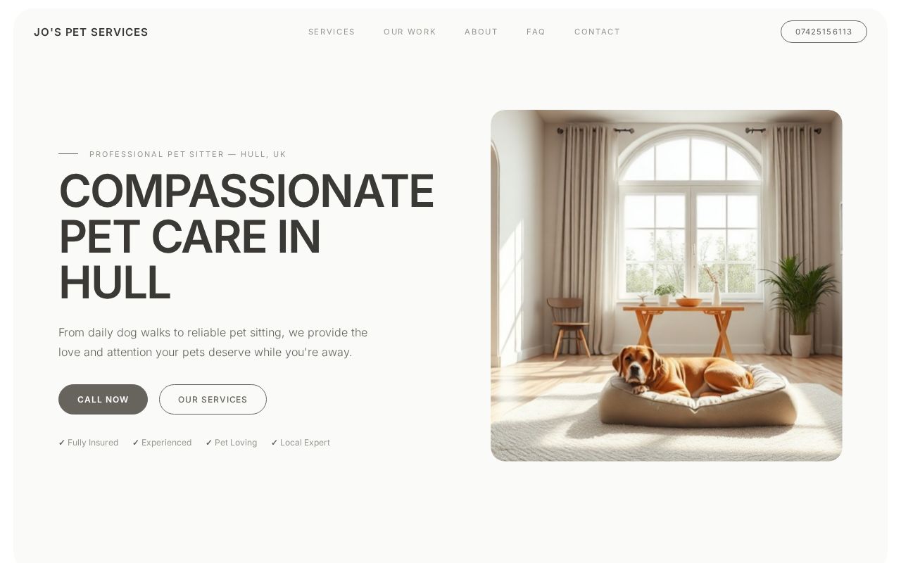 Your new website