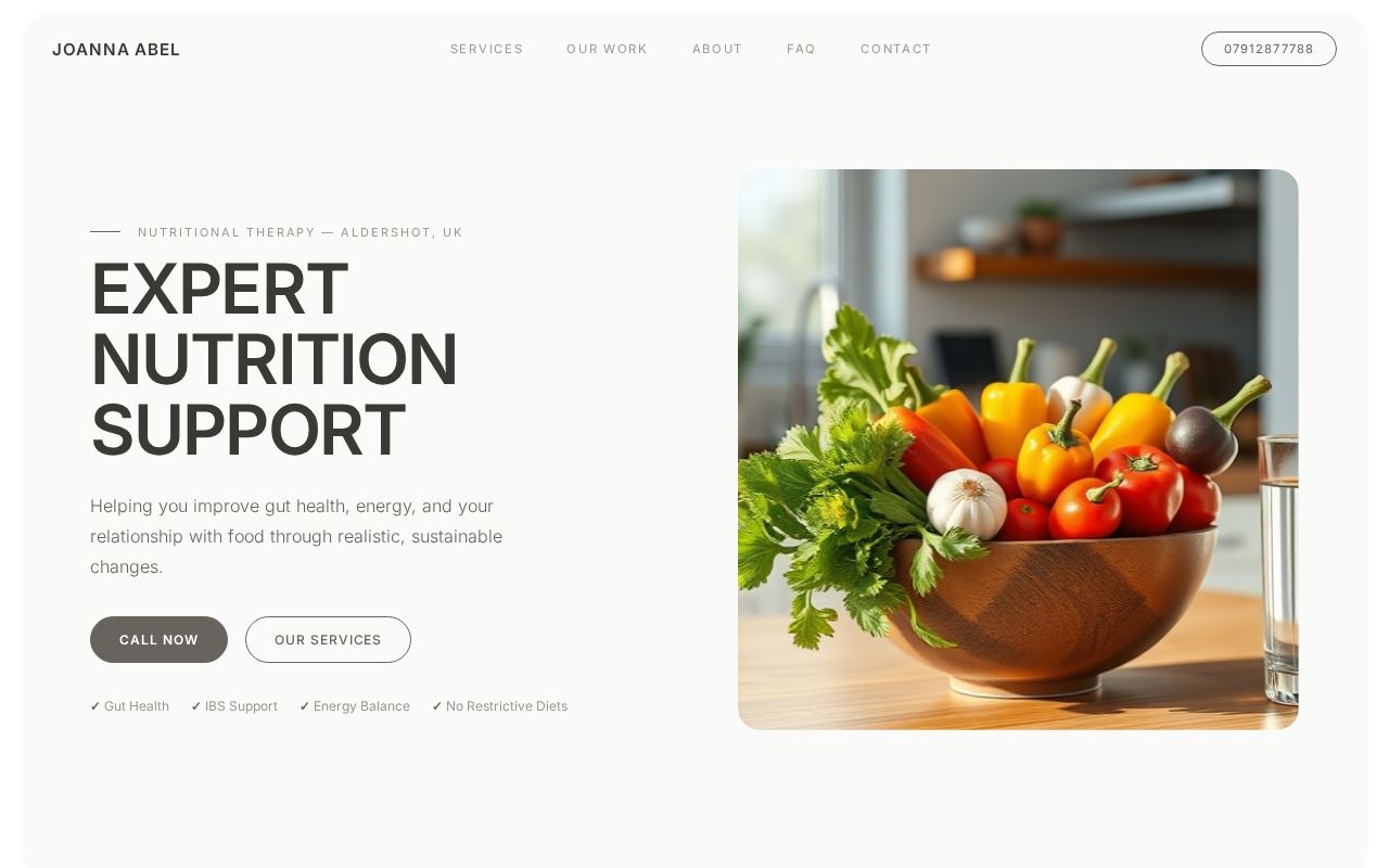 Your new website