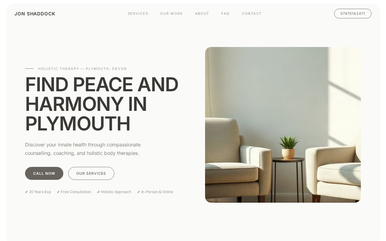Your new website