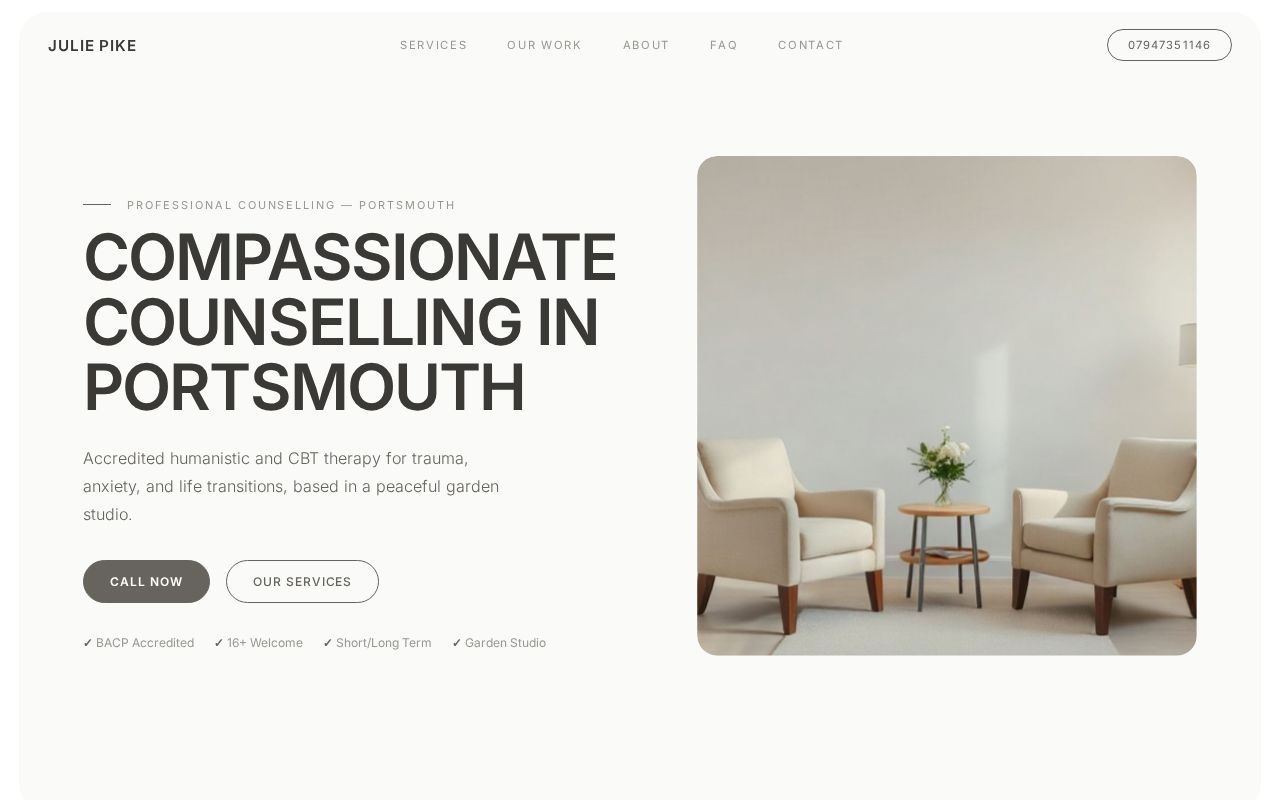 Your new website