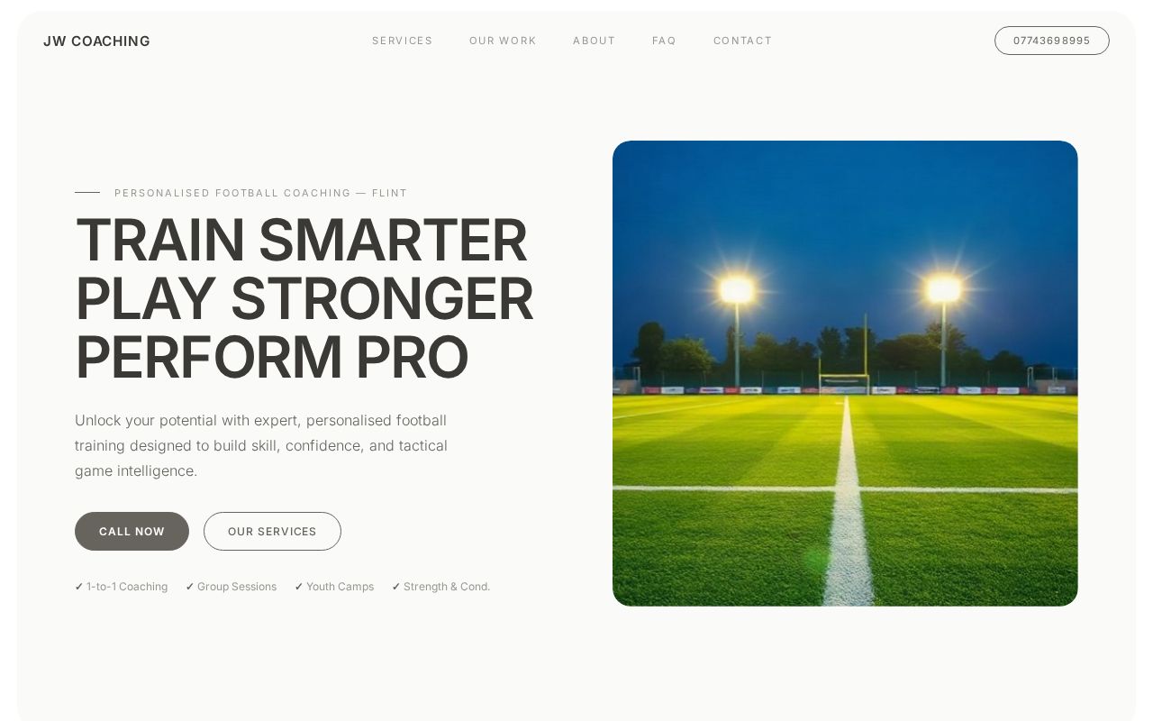 Your new website
