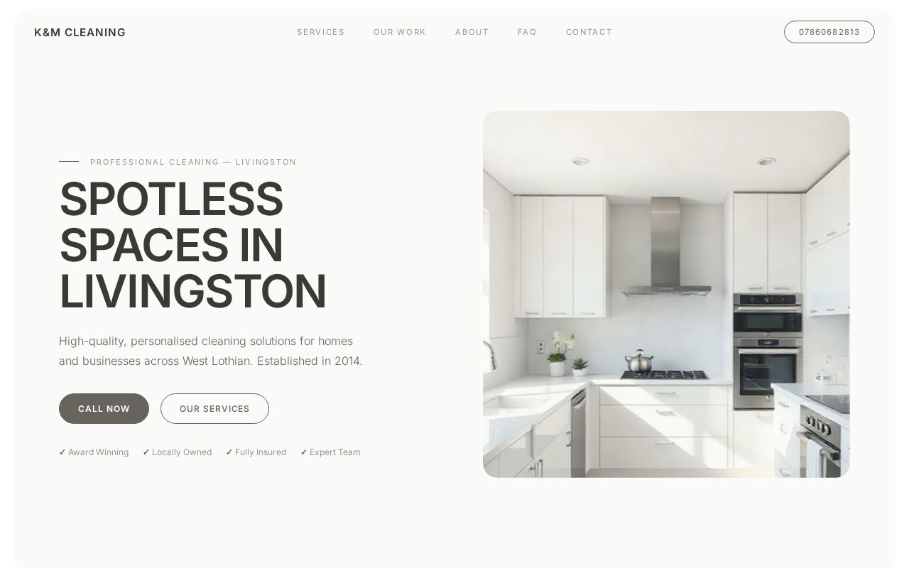 Your new website