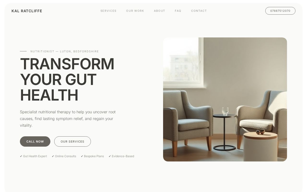 Your new website