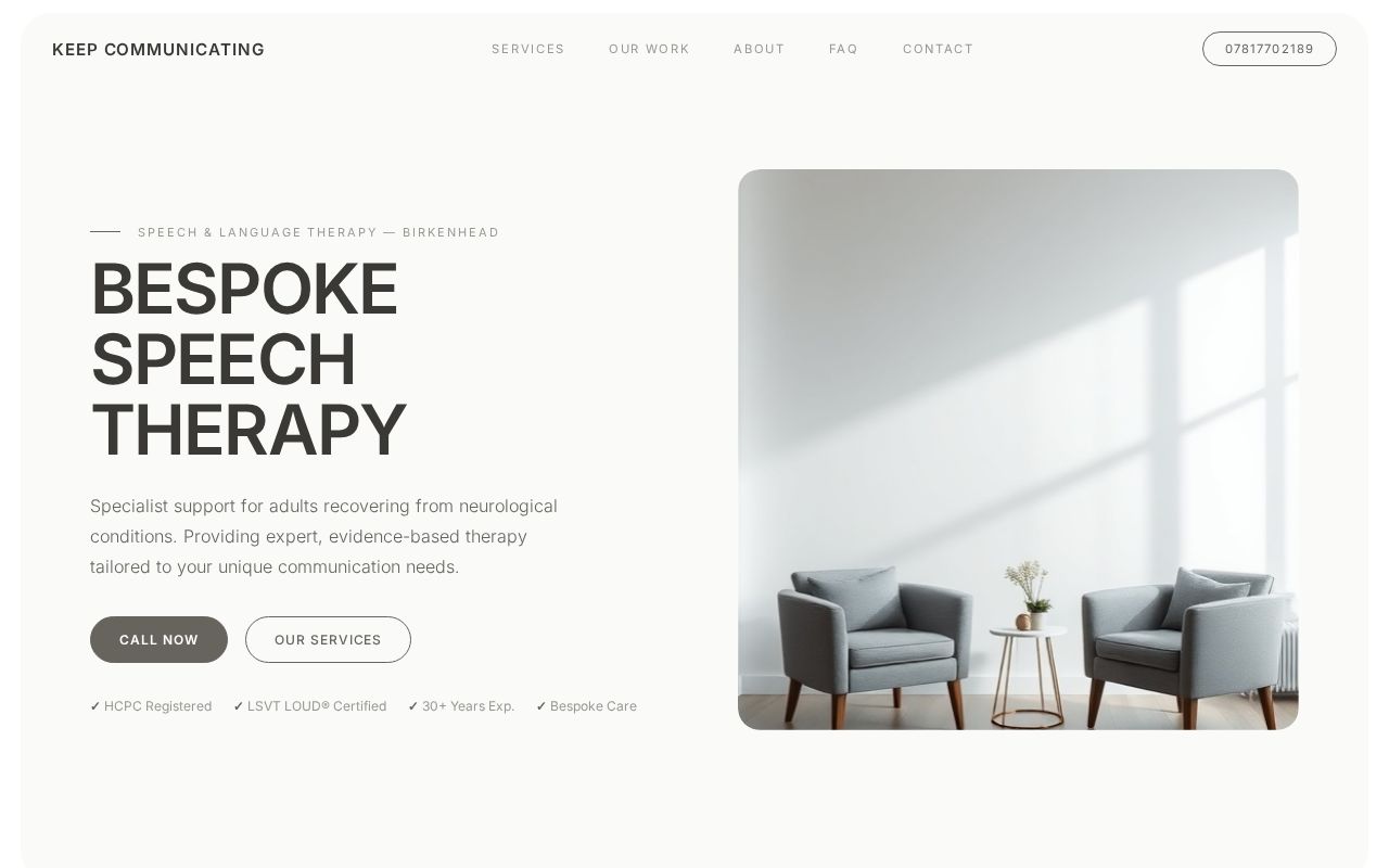 Your new website