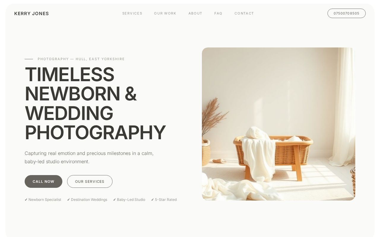 Your new website