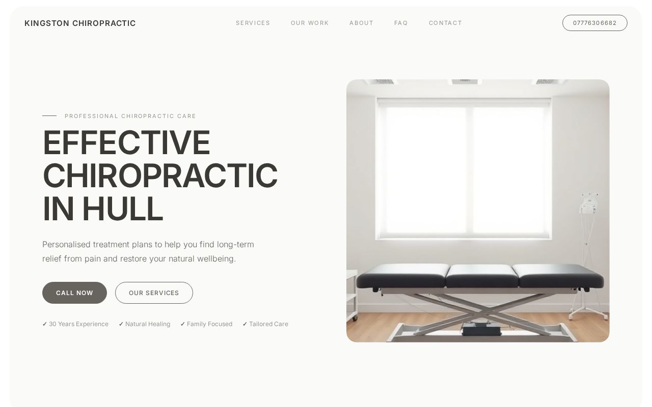 Your new website