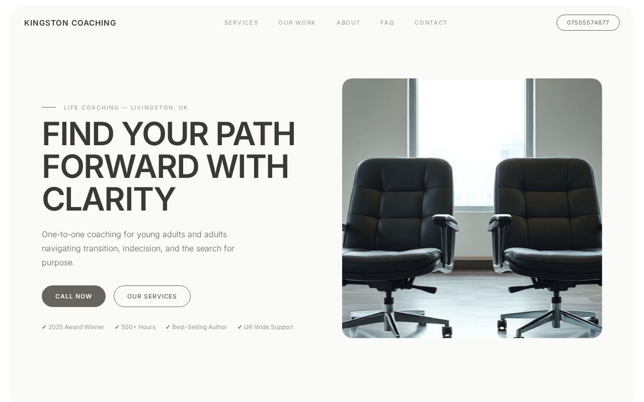 Your new website