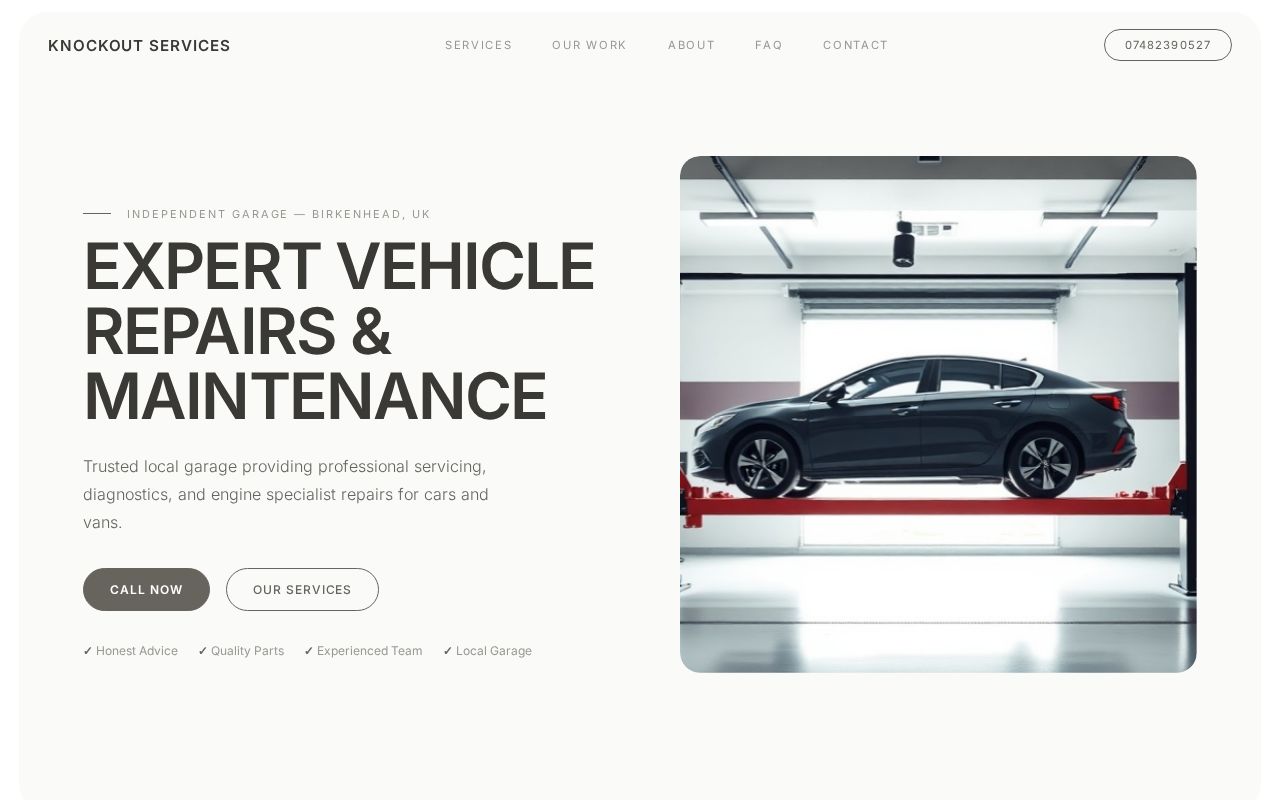 Your new website