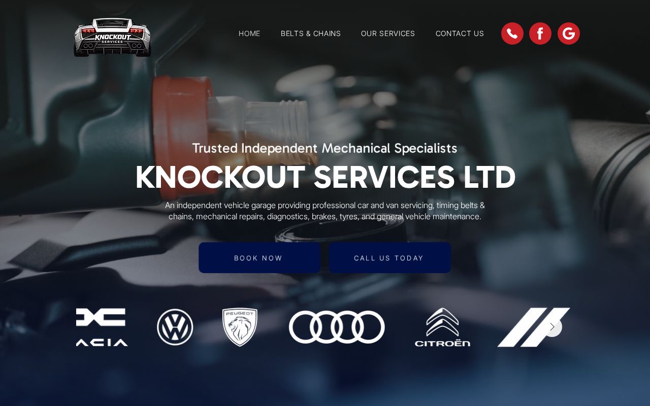 Your current website
