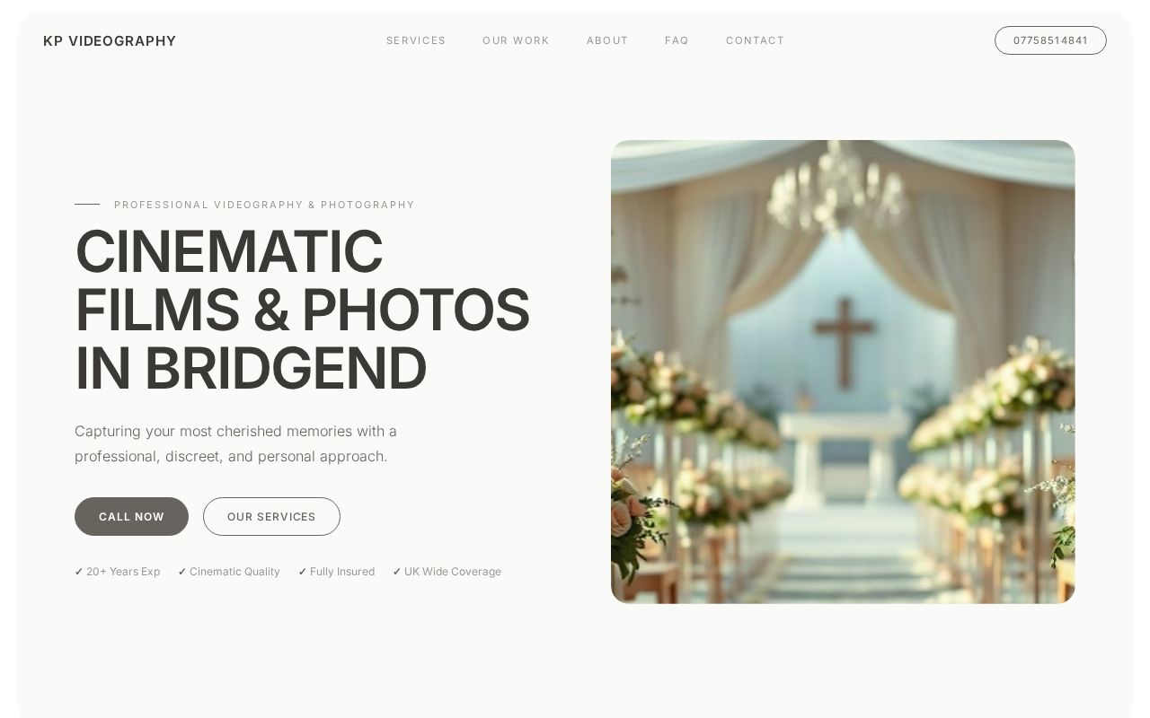 Your new website