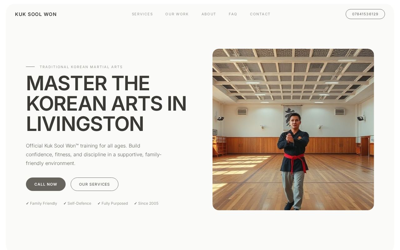 Your new website