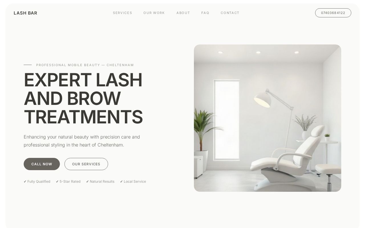 Your new website