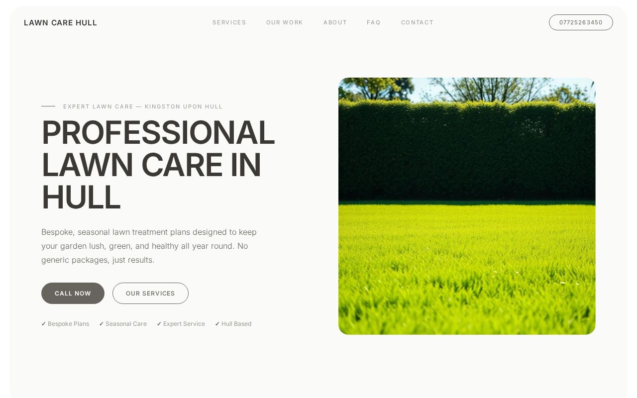 Your new website