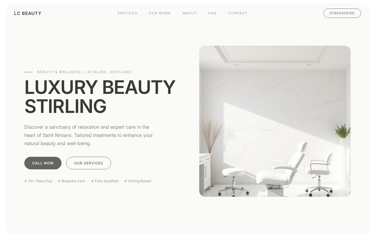 Your new website