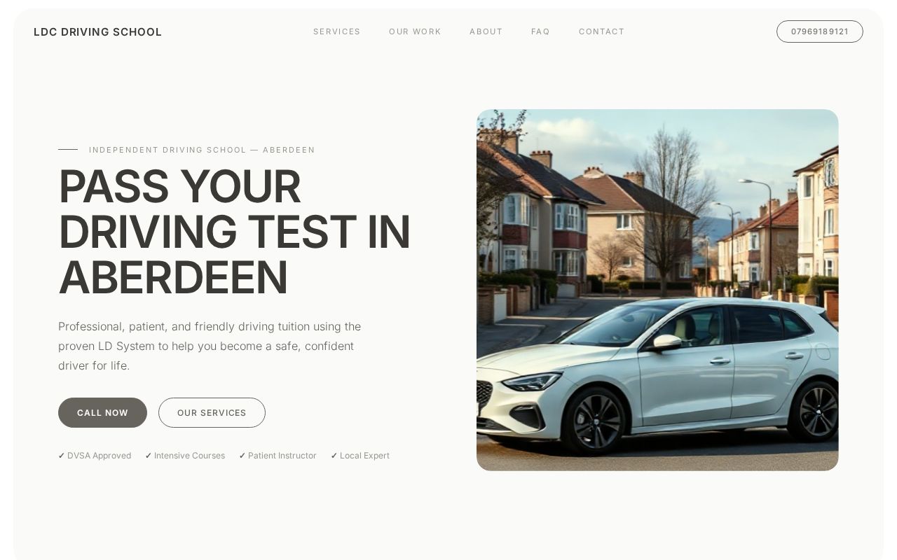 Your new website