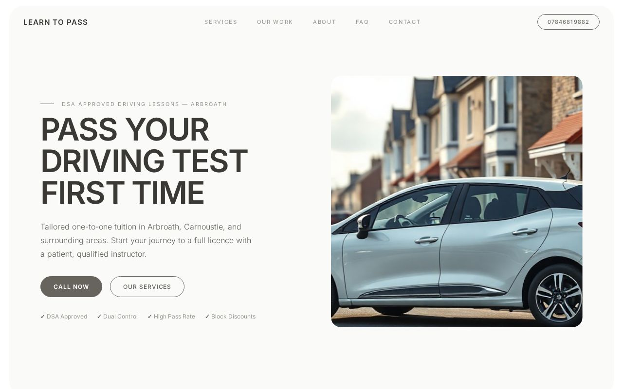 Your new website