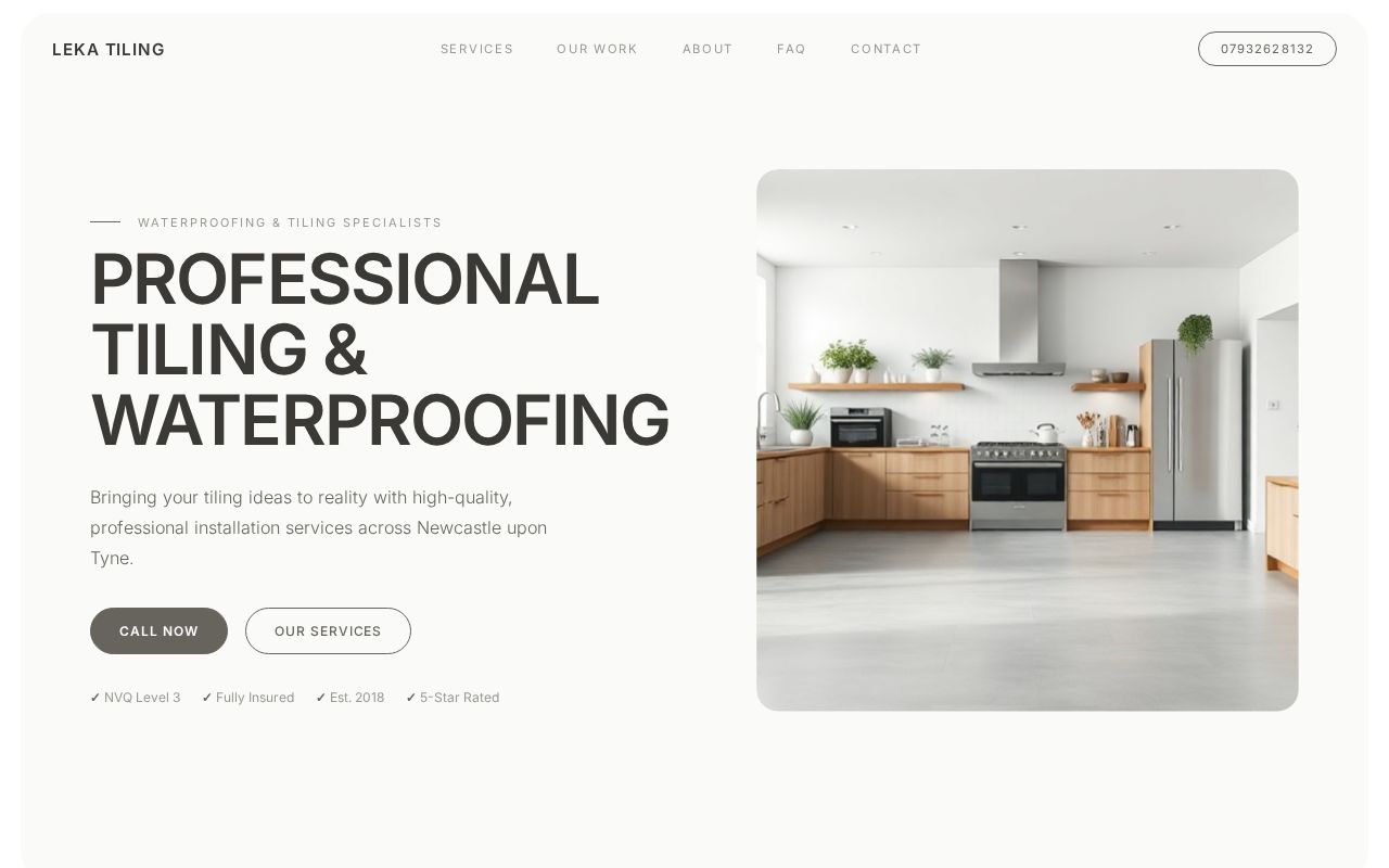 Your new website