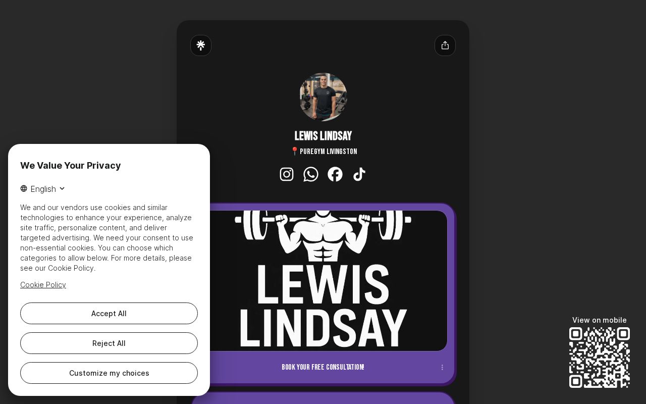 Your current website