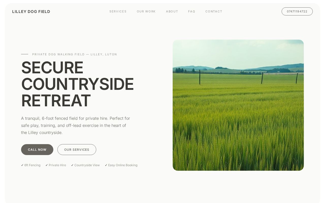 Your new website