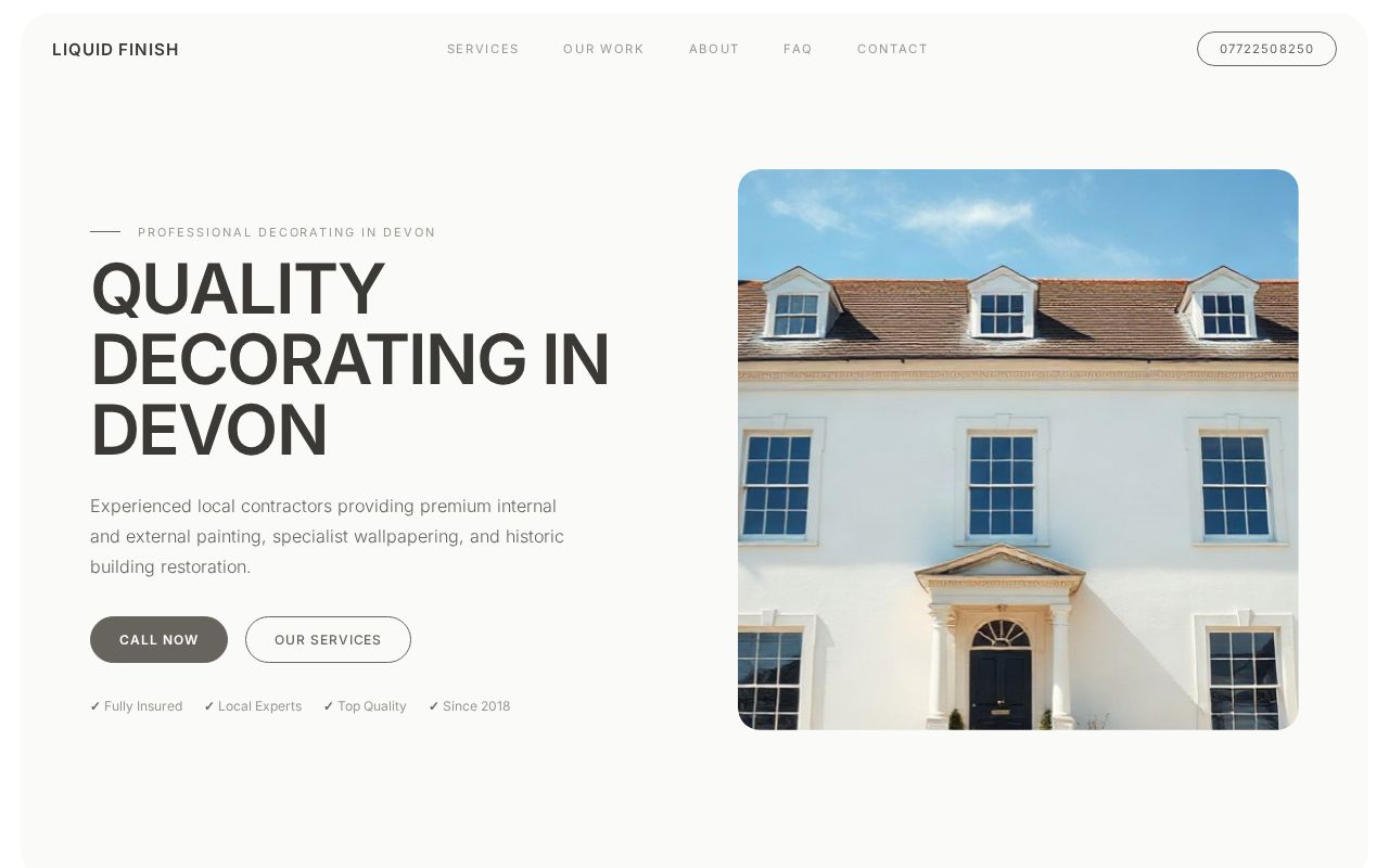 Your new website