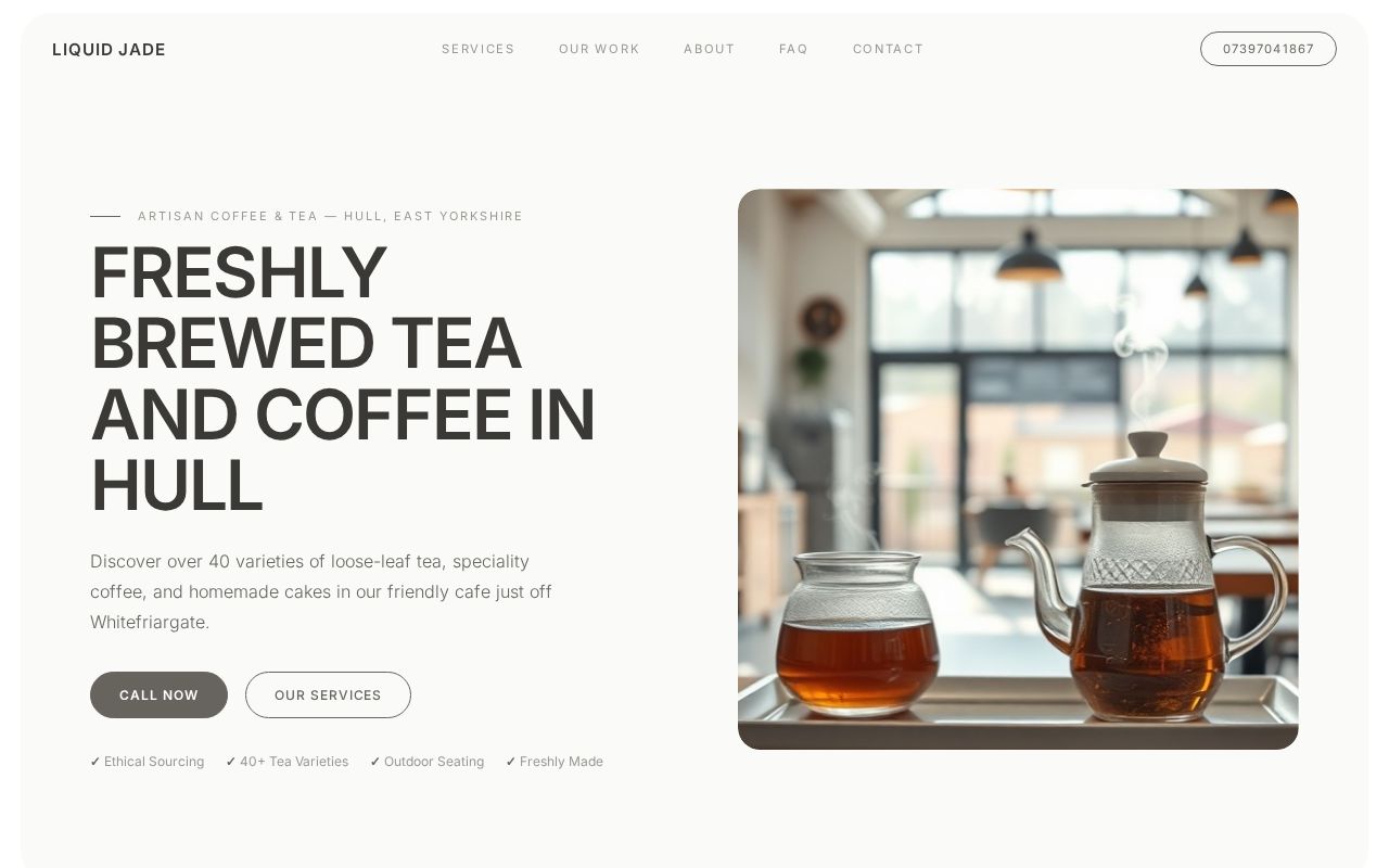 Your new website