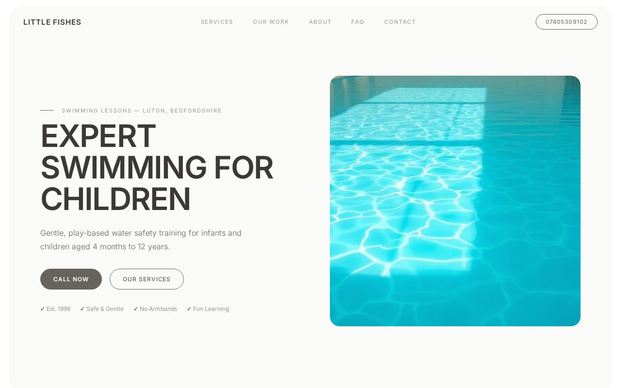 Your new website