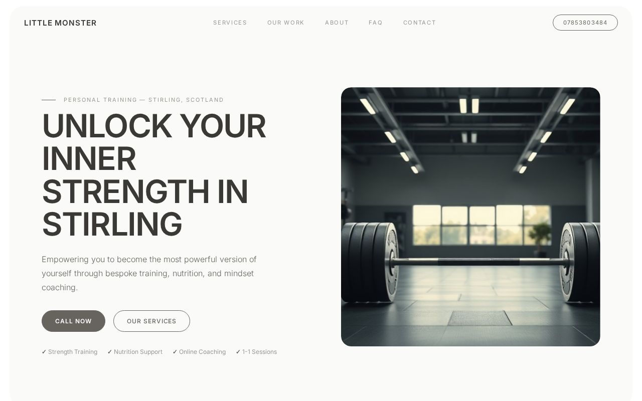 Your new website