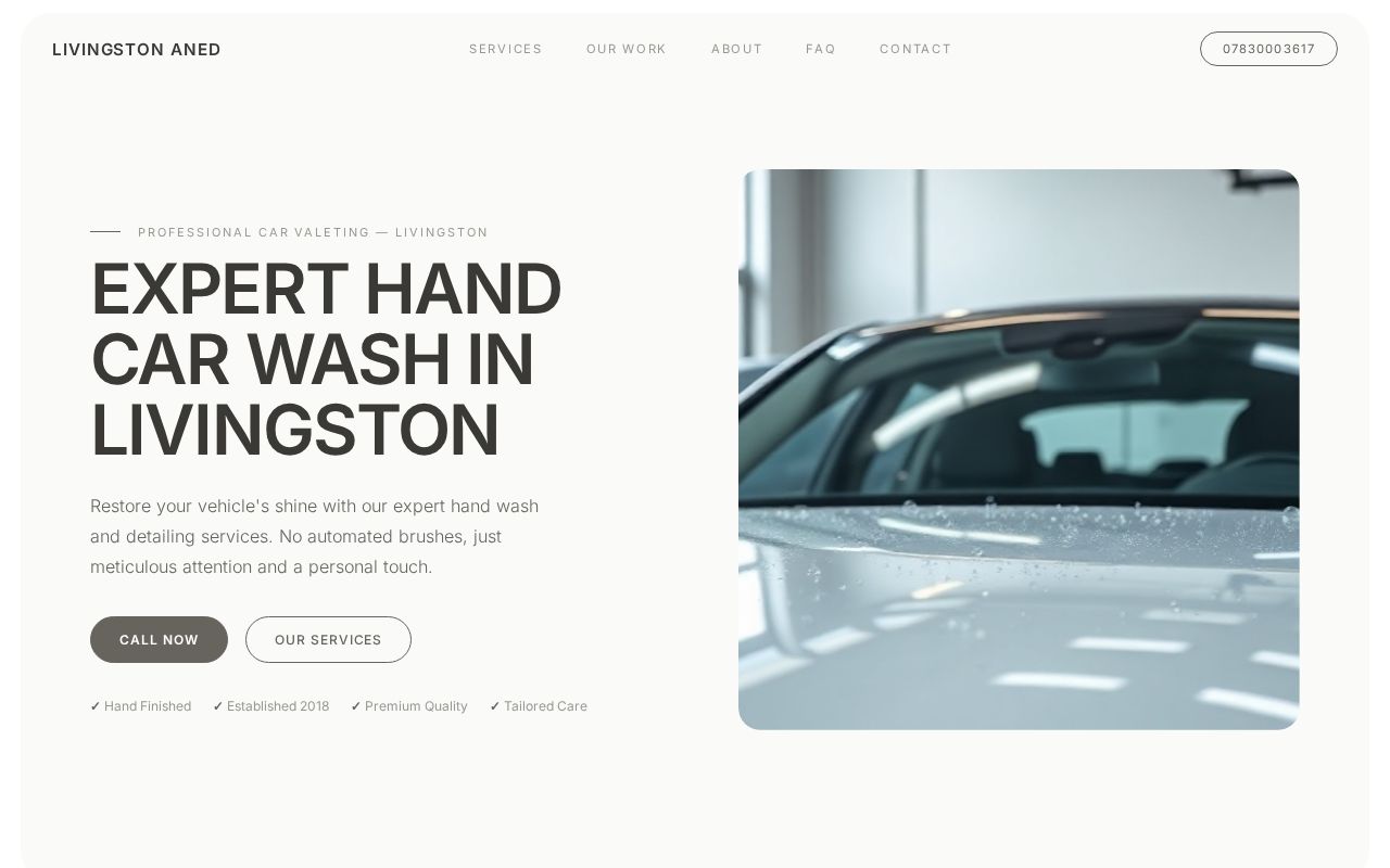 Your new website