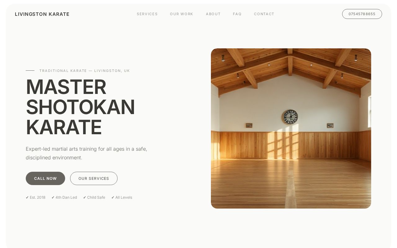 Your new website