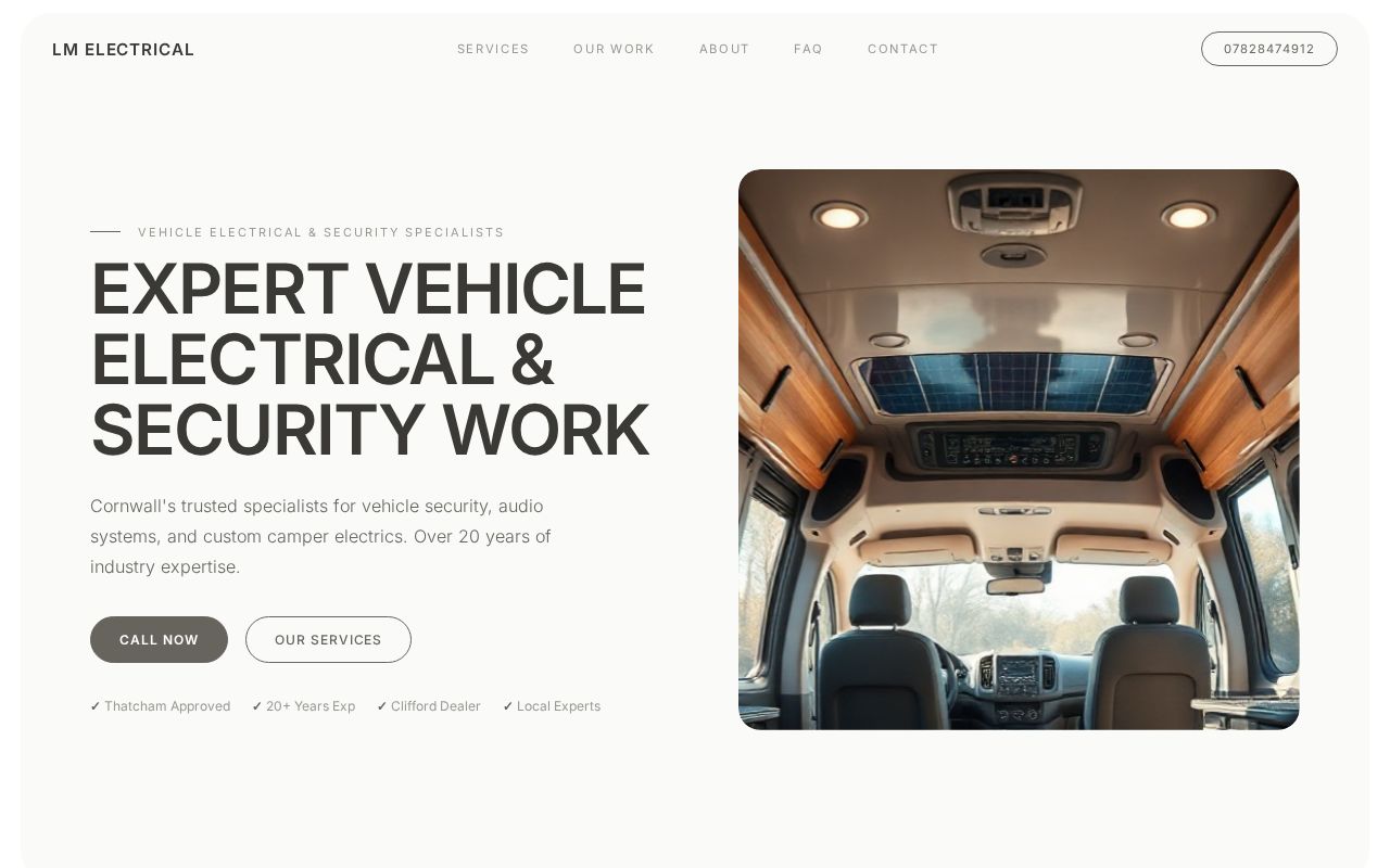 Your new website