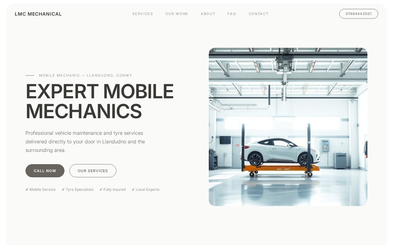 Your new website