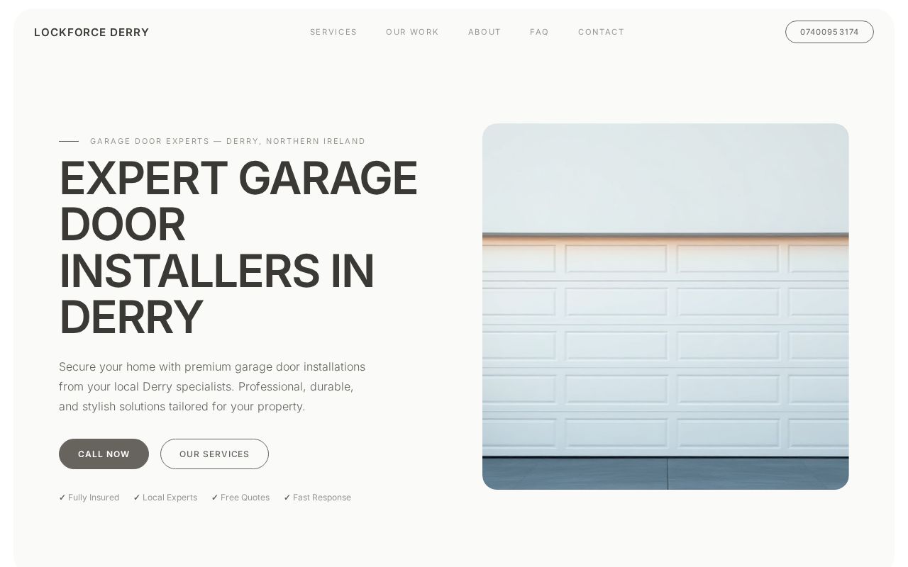 Your new website