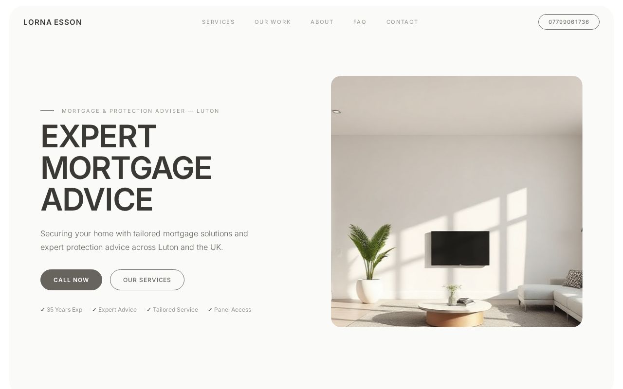 Your new website