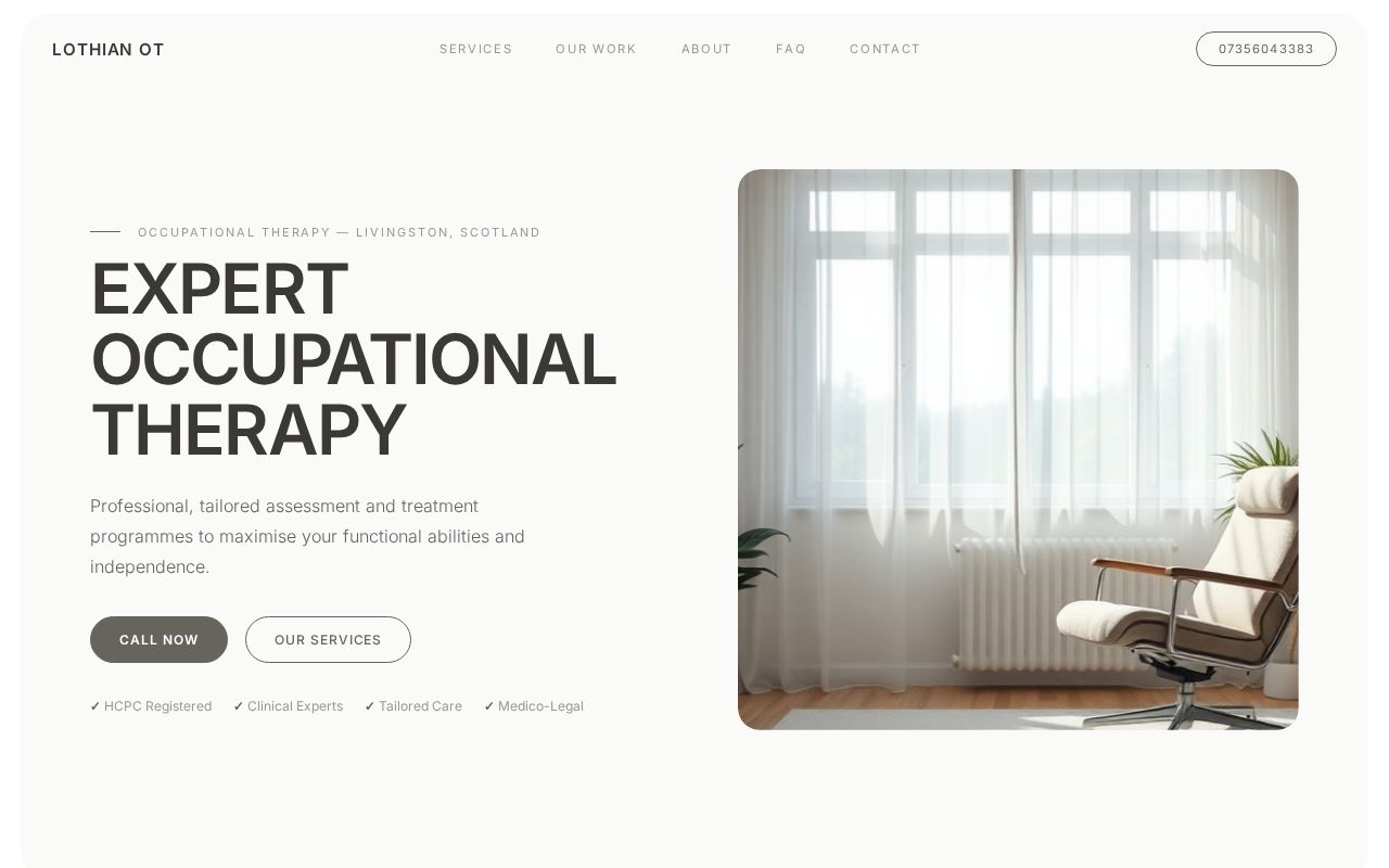 Your new website
