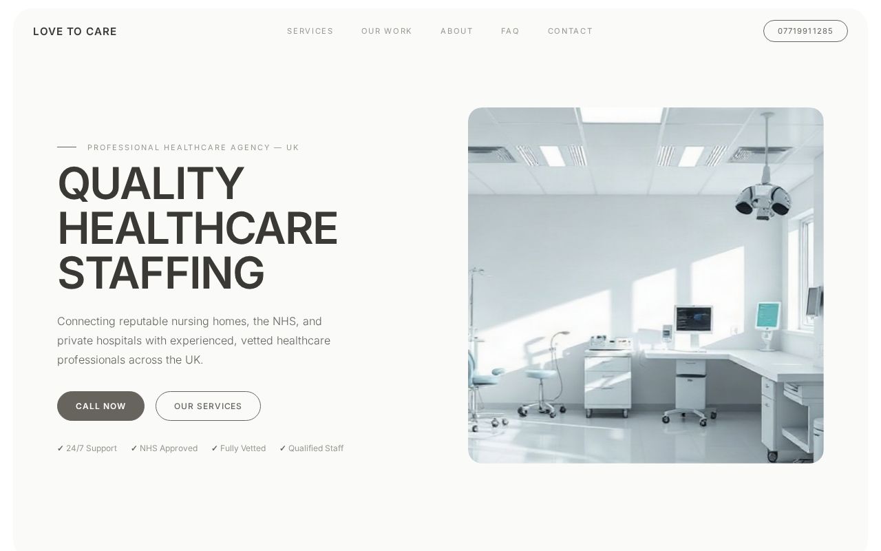 Your new website