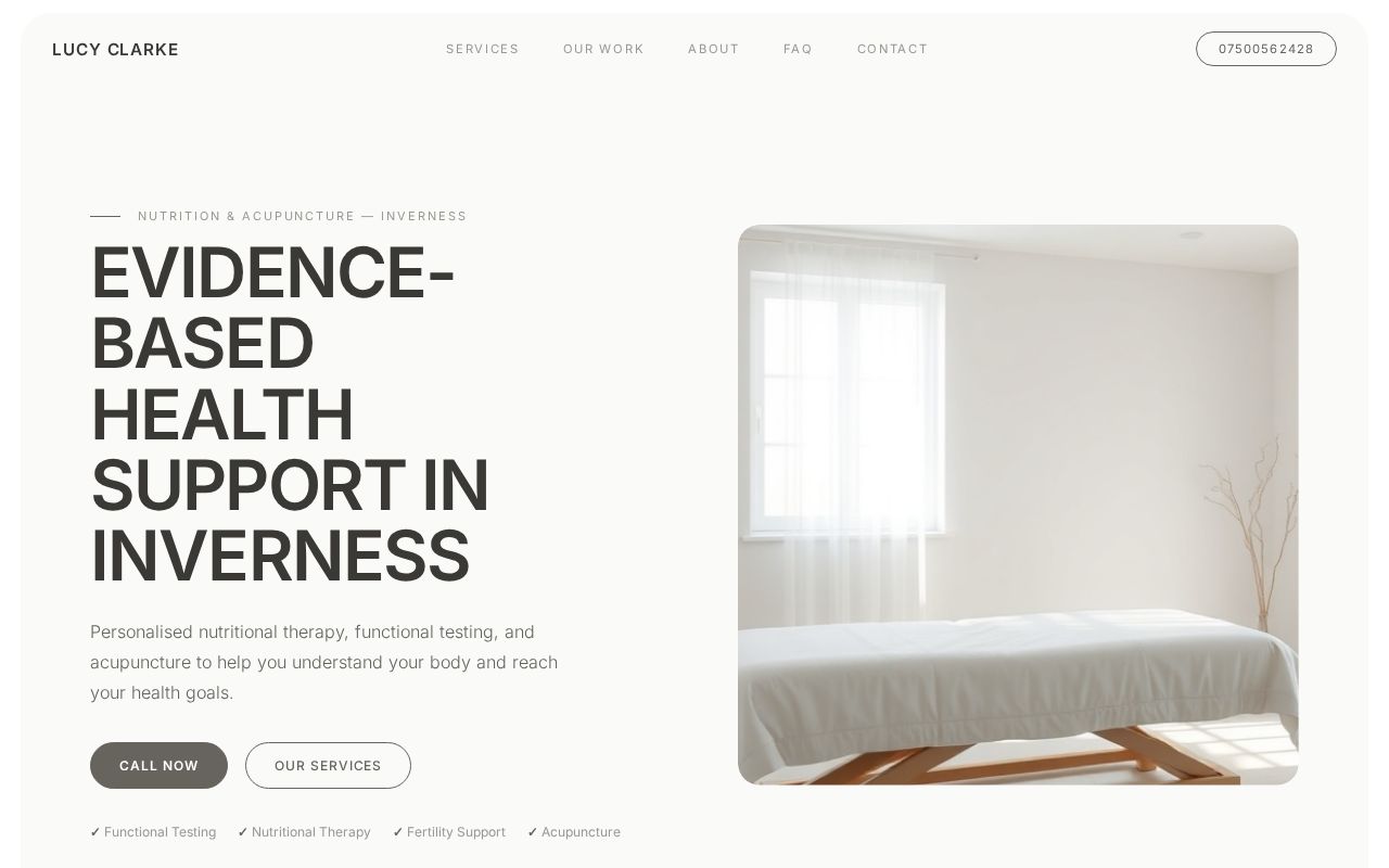 Your new website