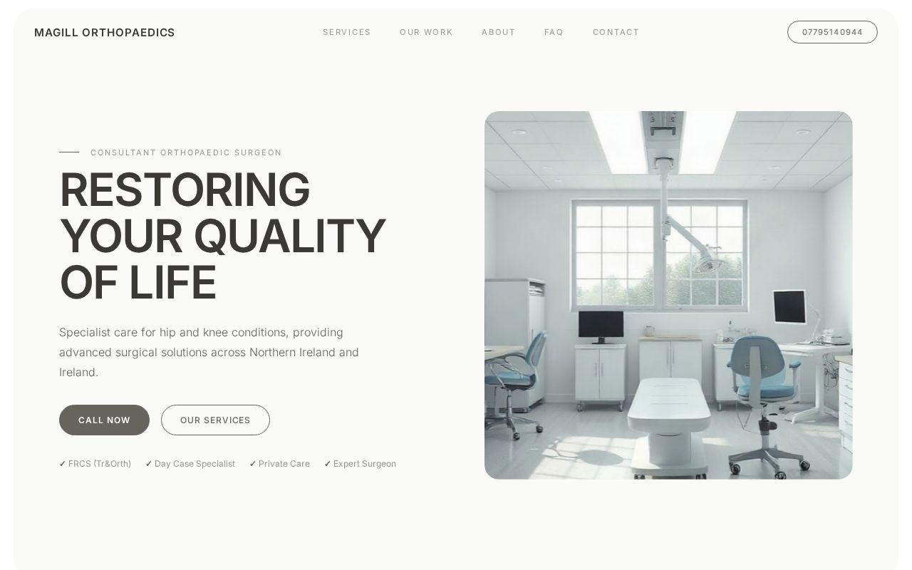 Your new website
