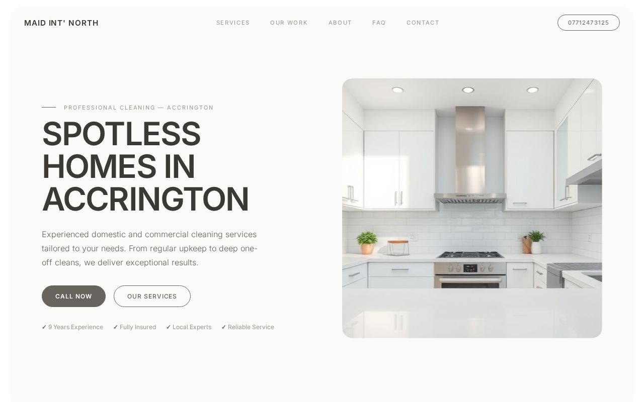 Your new website