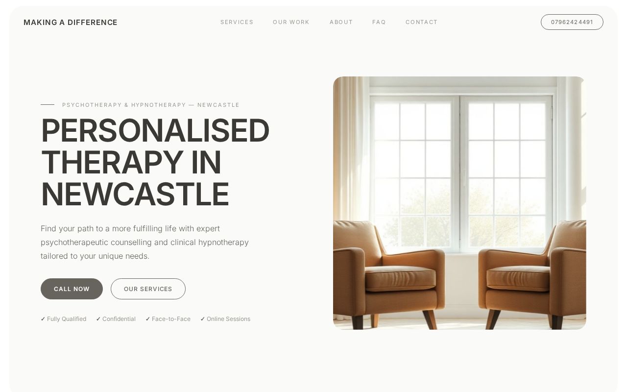 Your new website