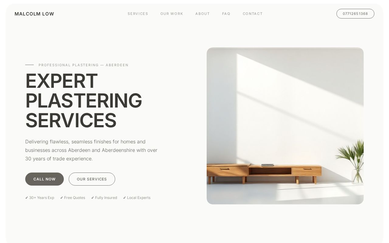 Your new website
